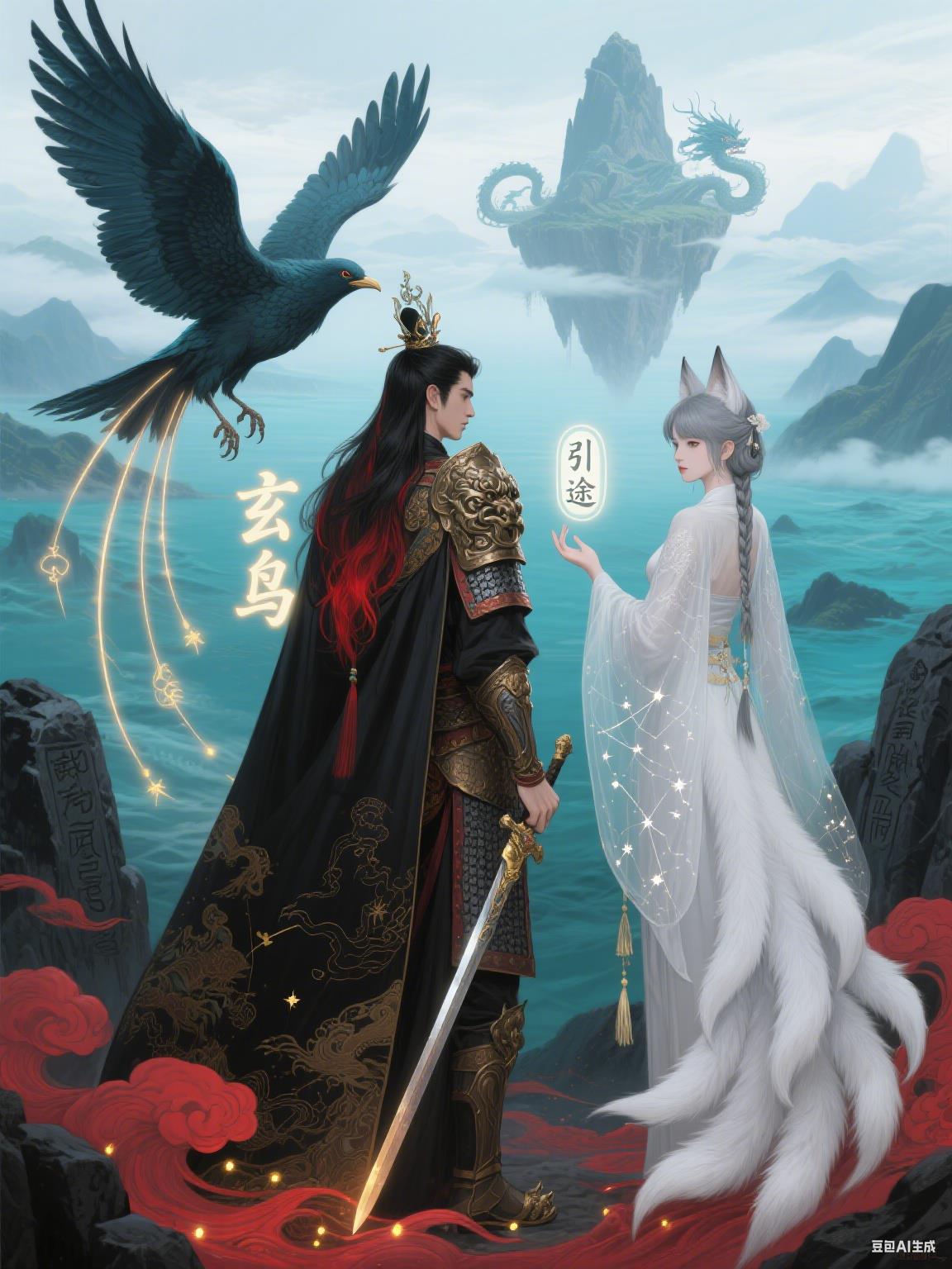 山海有灵:玄鸟引途