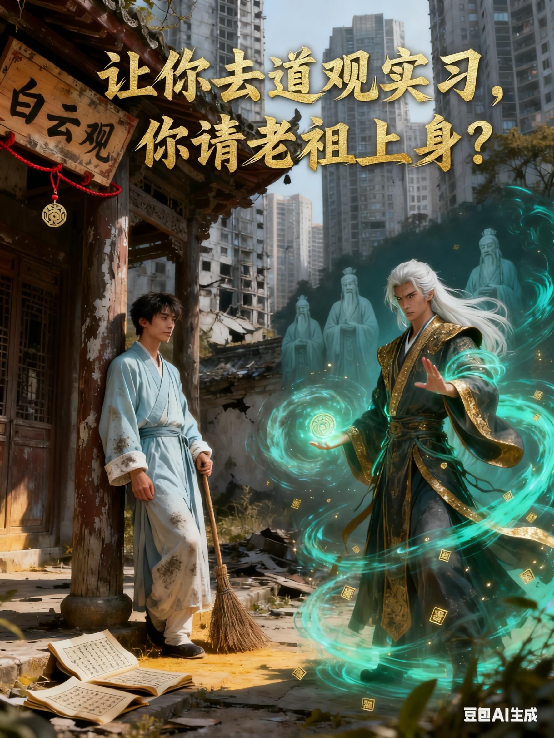 让你去道观实习,你请老祖上身?