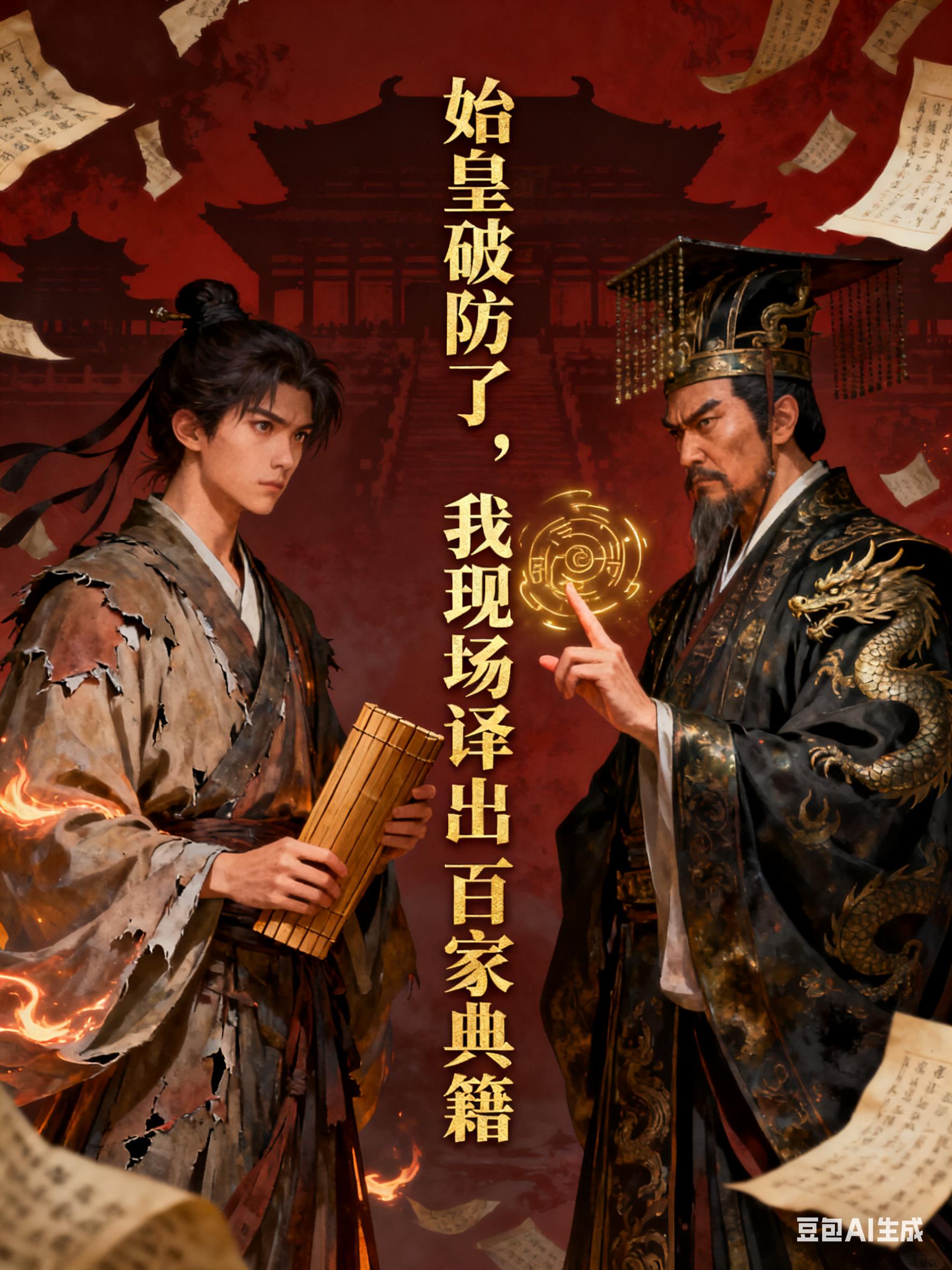 始皇破防了，我现场译出百家典籍