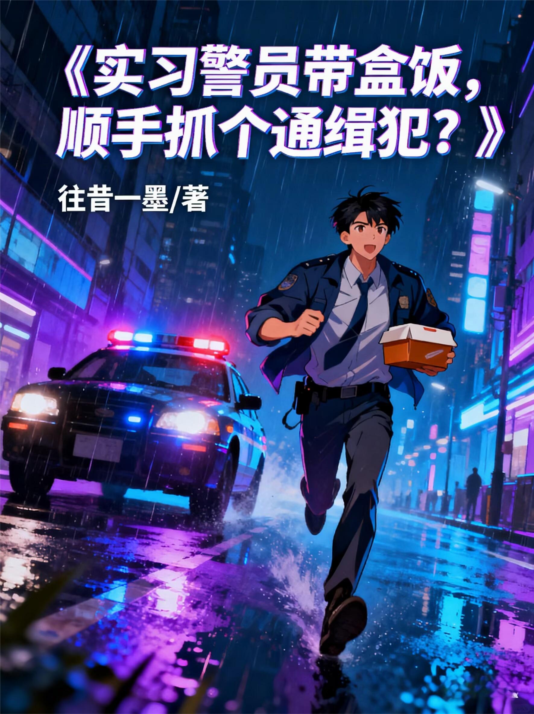 实习警员带盒饭，顺手抓个通缉犯