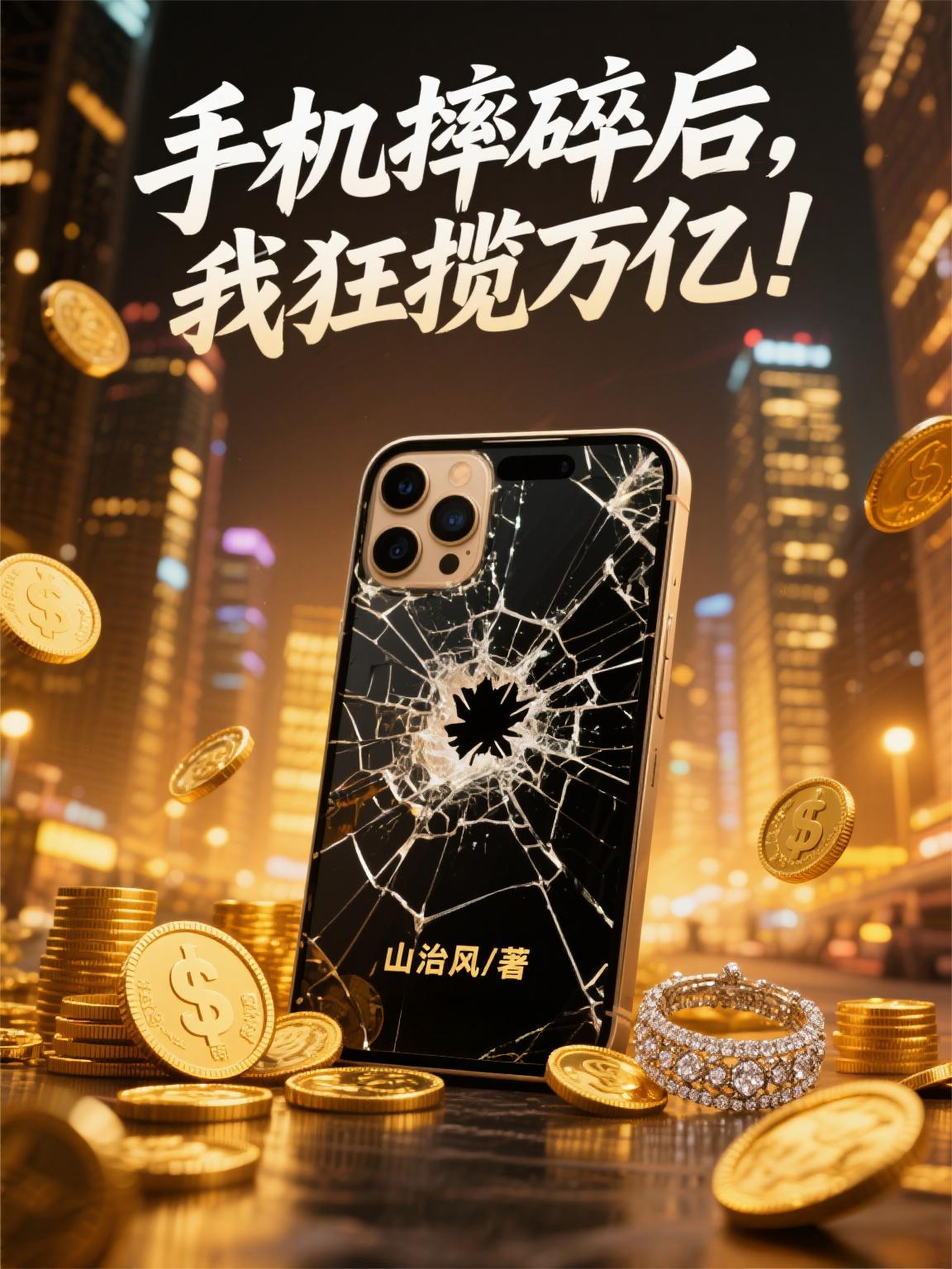 手机摔碎后，我狂揽万亿！