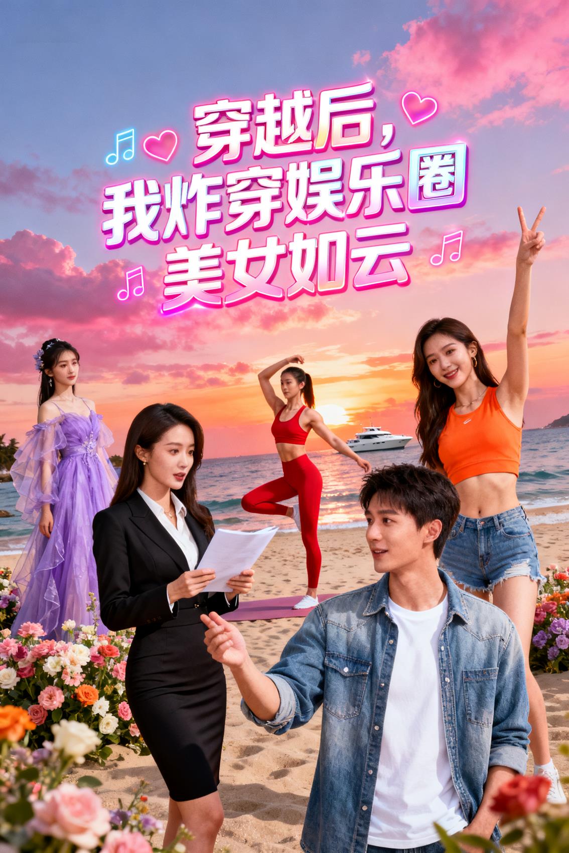 穿越后，我炸穿娱乐圈，美女如云