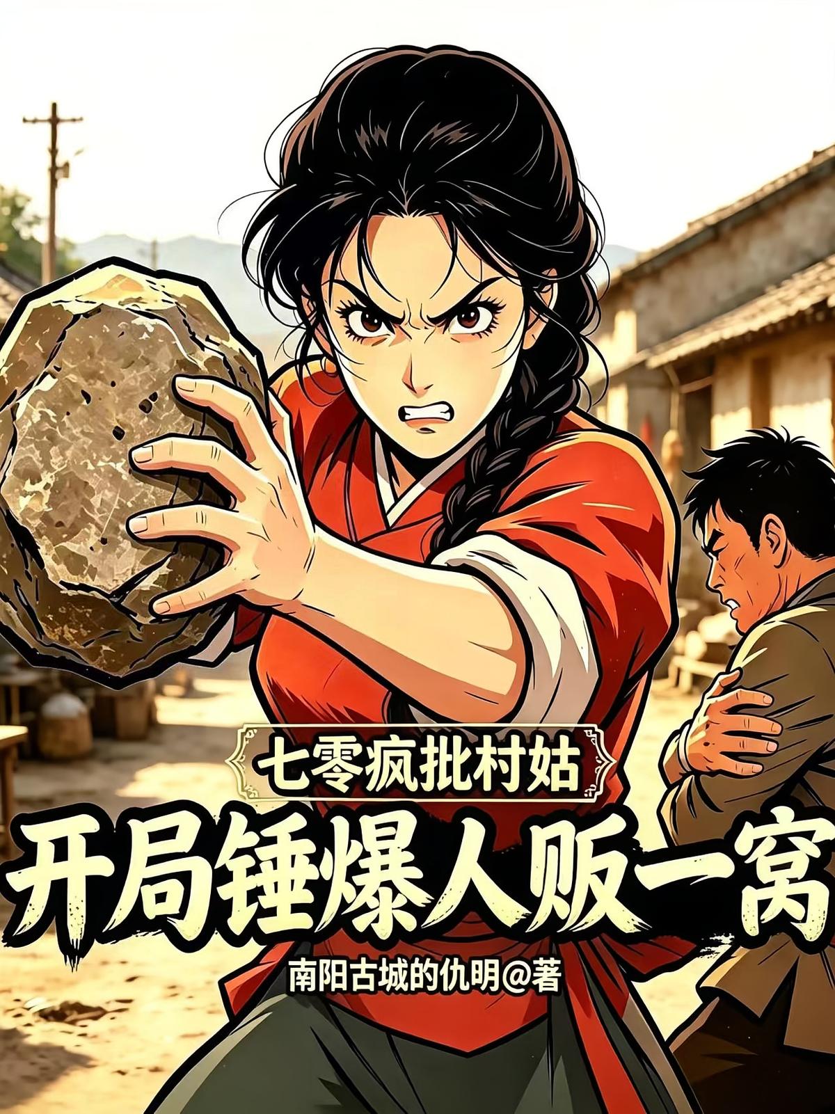 七零疯批村姑,开局锤爆人贩一窝