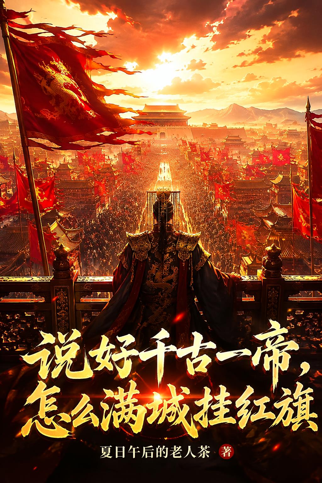 说好千古一帝,怎么满城挂红旗