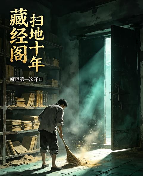 藏经阁扫地十年，哑巴第一次开口