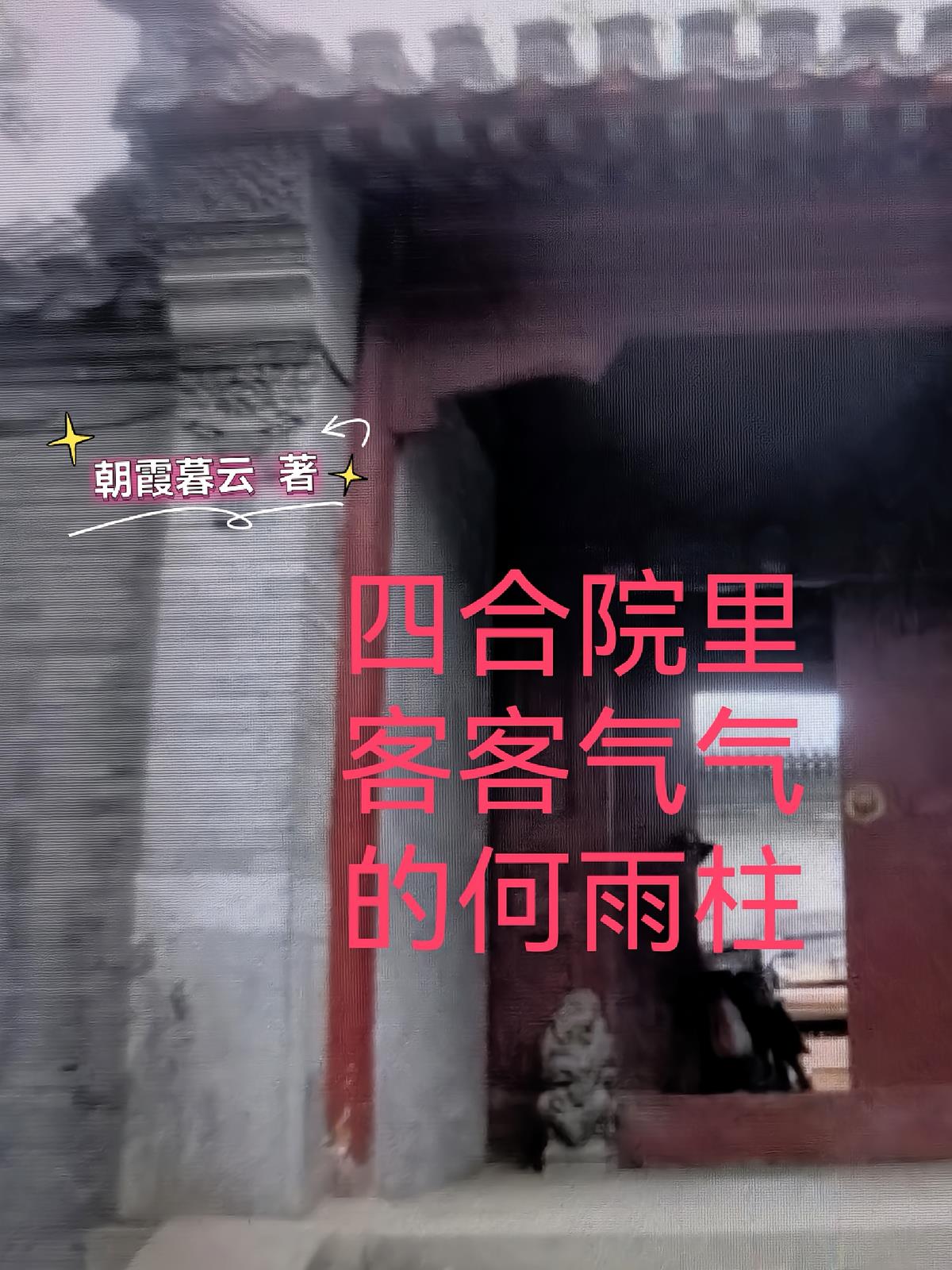 四合院里客客气气的何雨柱
