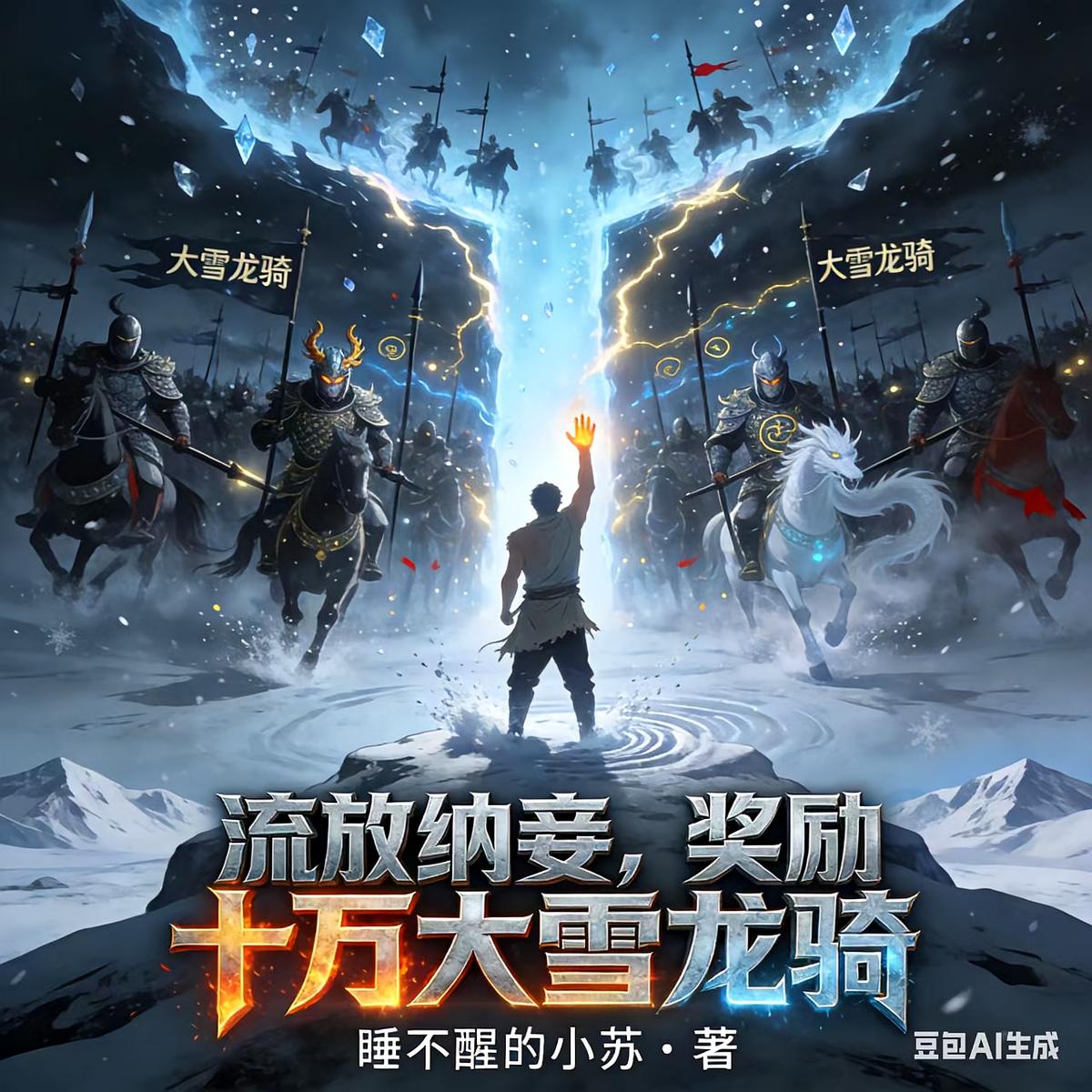 流放纳妾，奖励十万大雪龙骑