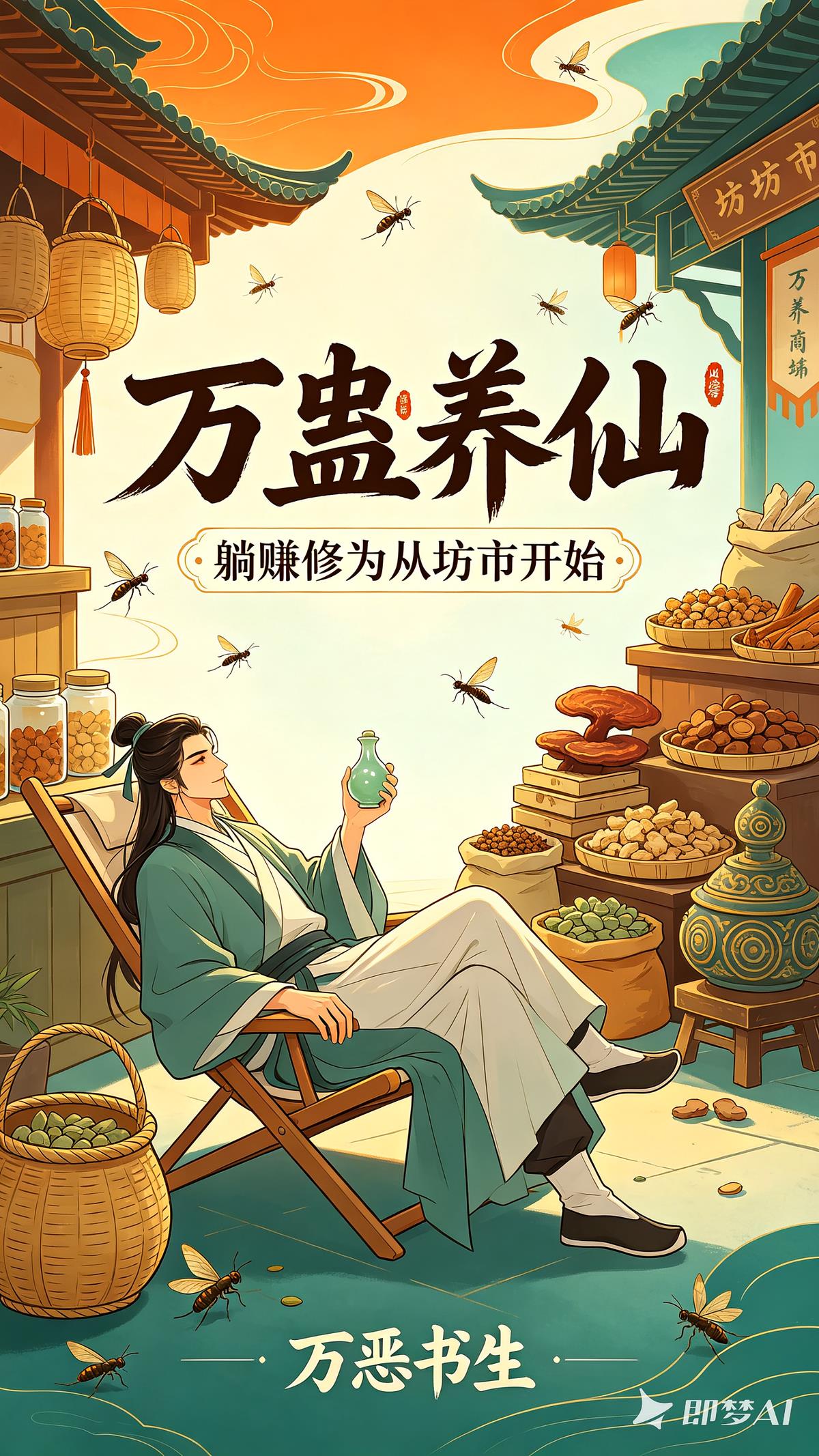 万蛊养仙，躺赚修为从坊市开始